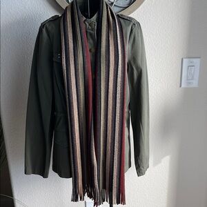Striped Multicolor Fall scarf